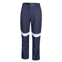 BWW1560T-NAV Womens Regular Weight PPE 2 FR Cargo Pants with LOXY™ FR Reflective Tape 8.6 Cal