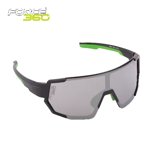 EFPR795 Force360 Slaya Safety Spec Silver Flash Lens Black Frame 